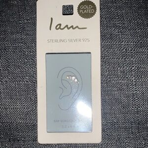 🆕-Cartilage Gold & Diamond Earring